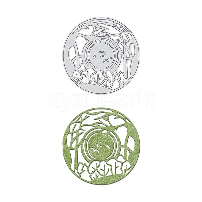 Halloween Carbon Steel Cutting Dies Stencils DIY-WH0170-060-1