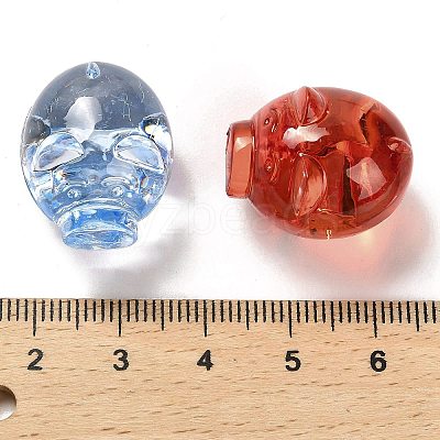 Transparent Acrylic Beads OACR-Z016-12B-1