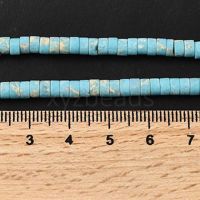 Dyed Synthetic Imperial Jasper Beads Strands G-Z089-A03-A-1