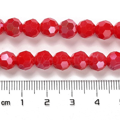 Opaque Glass Beads Stands EGLA-A035-P8mm-B16-1