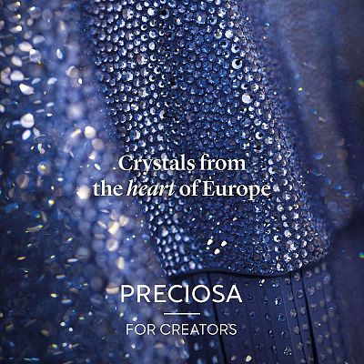 Preciosa® Crystal Hotfix Flatback Stones Y-PRC-HSS6-00030-277-1