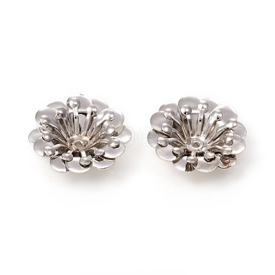 Multi-Petal Brass Bead Caps KK-I669-14P-1