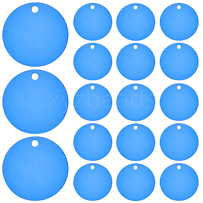25Pcs Aluminum Pendants FIND-SP0002-68A-01-1