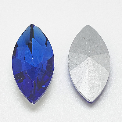 Pointed Back Glass Rhinestone Cabochons LS-RGLA-T083-4x8mm-11-1