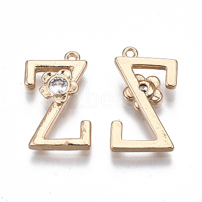 Brass Pendants KK-Q768-001G-Z-1