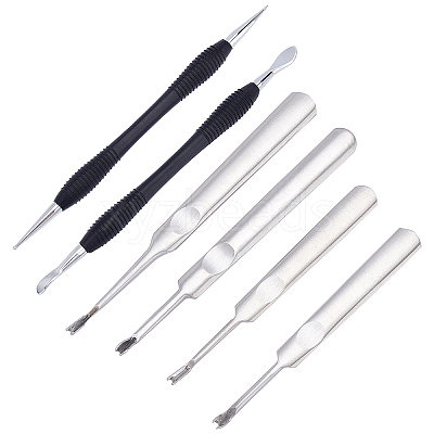 DIY Stainless Steel Leather Sewing Craft Tools TOOL-BC0001-18-1