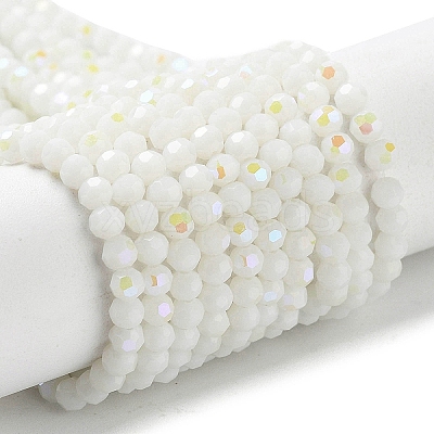Opaque Glass Beads Strands EGLA-A035-P3mm-L01-1