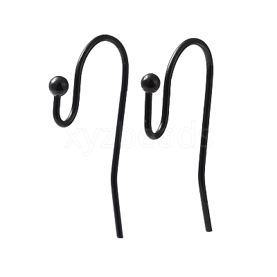 Ion Plating(IP) 316 Stainless Steel Earring Hooks STAS-E145-09B-1