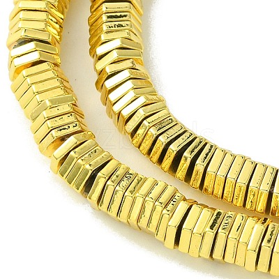 Electroplated Synthetic Non-Magnetic Hematite Beads Strands G-H020-B01-02-1