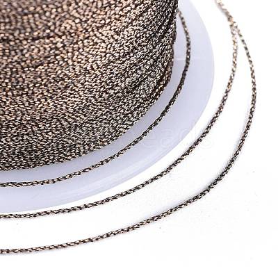 Polyester Braided Metallic Thread OCOR-I007-B-28-1
