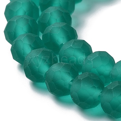Transparent Glass Beads Strands EGLA-A034-T4mm-MD18-1