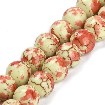 Synthetic Turquoise Beads Strands TURQ-F019-03B-1
