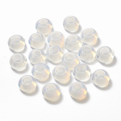 Opalite European Beads G-S359-073-1