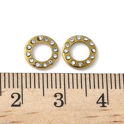 304 Stainless Steel Rhinestone Cabochons STAS-A057-04G-G01-1