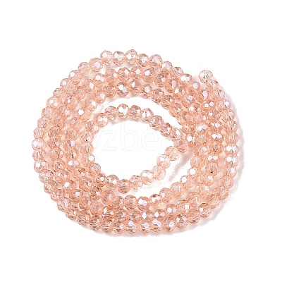 Electroplate Glass Beads Strands EGLA-A044-T1mm-A21-1