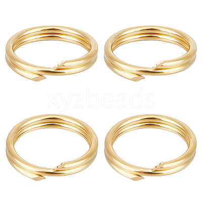 20Pcs 925 Sterling Silver Double Loop Jump Rings STER-BBC0002-11B-G-1