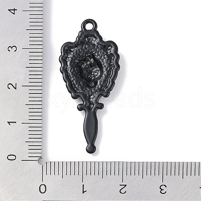 Halloween Rack Plating Alloy Enamel Pendants PALLOY-F018-26EB-02-1