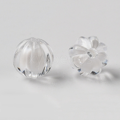Transparent Acrylic Beads TACR-S089-10mm-01-1