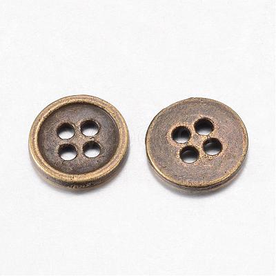 Alloy Buttons BUTT-D054-11.5mm-02-1