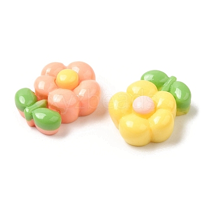 Cartoon Opaque Resin Cabochons RESI-C039-03E-1