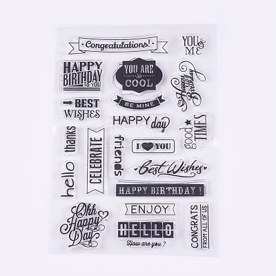 Silicone Stamps DIY-L010-Y47-1