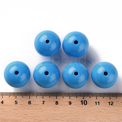 Opaque Acrylic Beads MACR-S370-C20mm-9-1