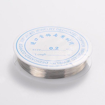 Copper Jewelry Wire CW0.2mm006-1