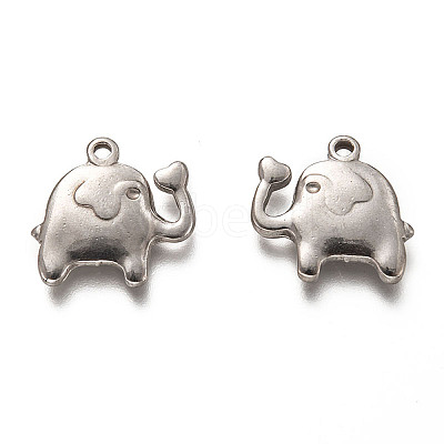 Non-Tarnish 201 Stainless Steel Pendants X-STAS-H125-46P-1