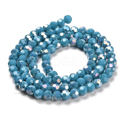 Opaque Glass Beads Stands X-EGLA-A035-P6mm-B12-1