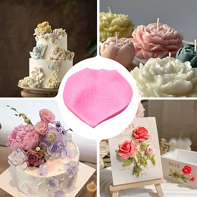 1Pc Petal Leaf Molding Silicone Molds SIL-SC0002-85A-1