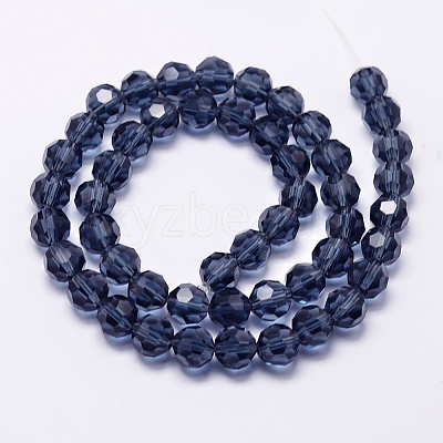 Imitation Austrian Crystal Bead Strands G-M181-4mm-20A-1