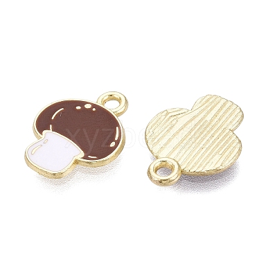 Alloy Enamel Pendants ENAM-Q003-05G-1