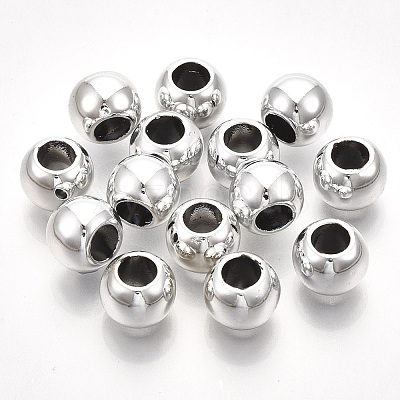 UV Plating ABS Plastic Beads X-CCB-S162-28F-04-1