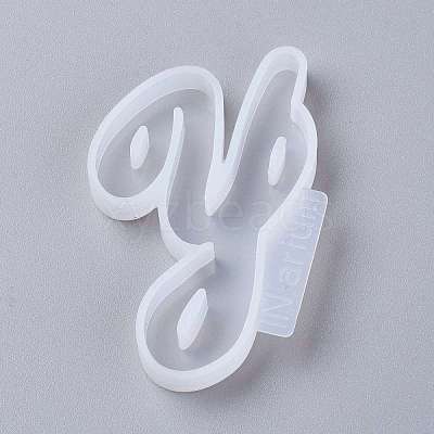 Letter DIY Silicone Molds DIY-I034-08I-1