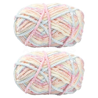 Super Bulky Chenille Polyester Yarn YCOR-FZC0001-01B-1