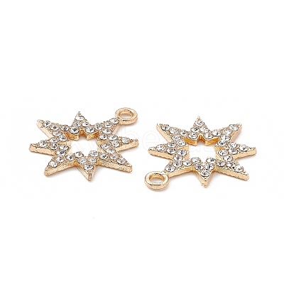 Alloy Crystal Rhinestone Pendants FIND-C019-53KCG-1