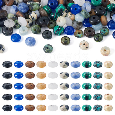 300Pcs 10 Styles Natural & Synthetic Mixed Stone Beads G-TA0003-01-1