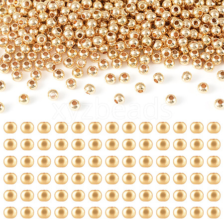 Rack Plating Brass Beads KK-TA0001-88G-03-1