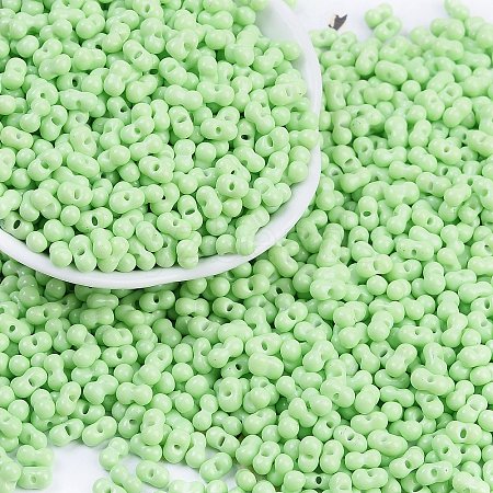 Baking Paint Glass Seed Beads SEED-K010-A18-1