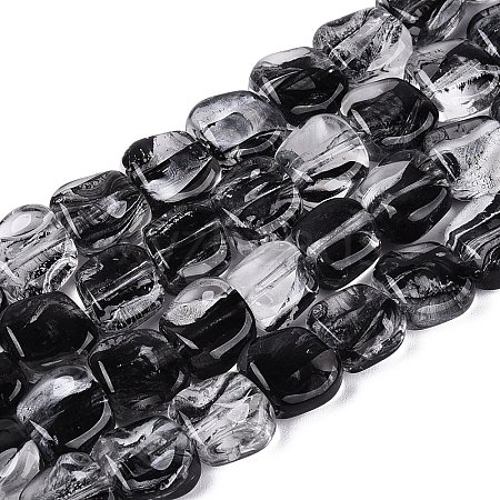 Handmade Lampwork Beads Strands LA-N046-01A-1