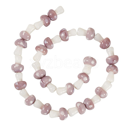 1Strand Handmade Lampwork Beads Strands LAMP-TA0001-84I-1