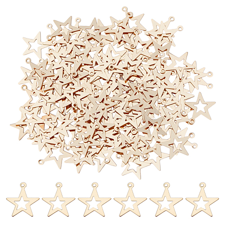 200Pcs Iron Pendants IFIN-HY0001-11-1