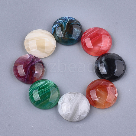 Resin Cabochons CRES-S363-04D-M-1