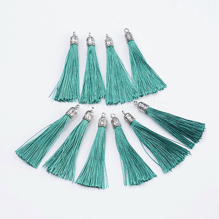 Nylon Tassels Big Pendant Decorations STAS-F142-07O-1