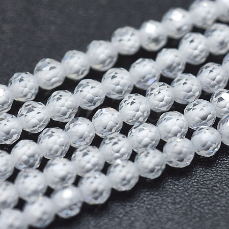 Cubic Zirconia Bead Strands X-G-I224-A04-1