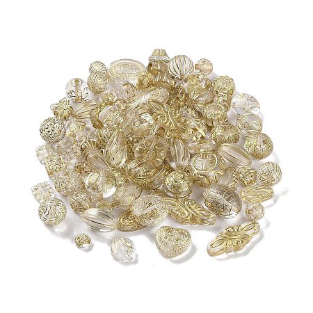 Transparent Acrylic Beads X1-MACR-L005-05D-1