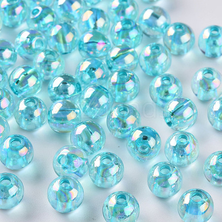 Transparent Acrylic Beads MACR-S370-B8mm-755-1