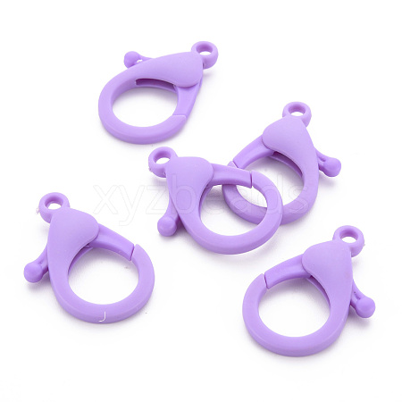 Plastic Lobster Claw Clasps X-KY-ZX002-15-B-1