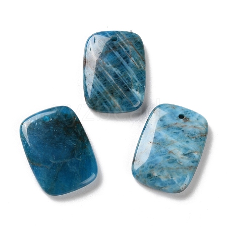 Natural Apatite Pendants G-B123-06A-1