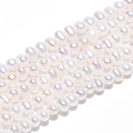 Natural Cultured Freshwater Pearl Beads Strands PEAR-N016-02A-1